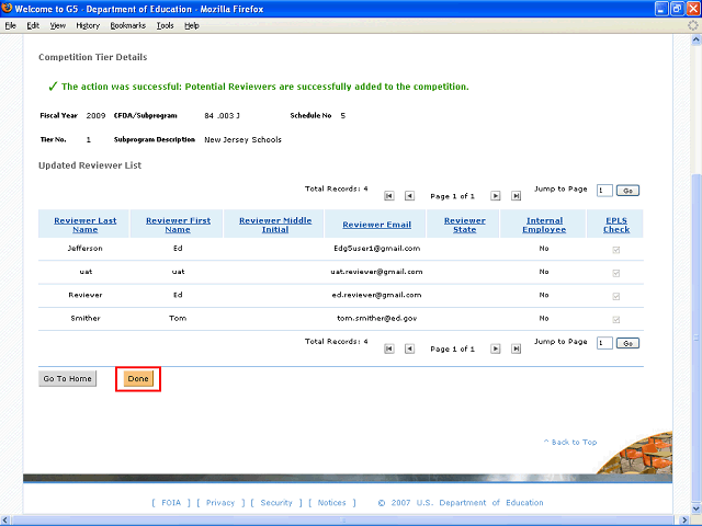 Screen image of this step
