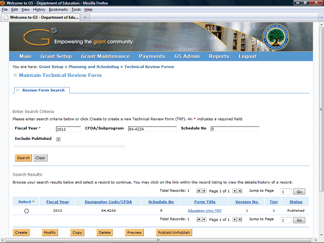 Screen image of this step