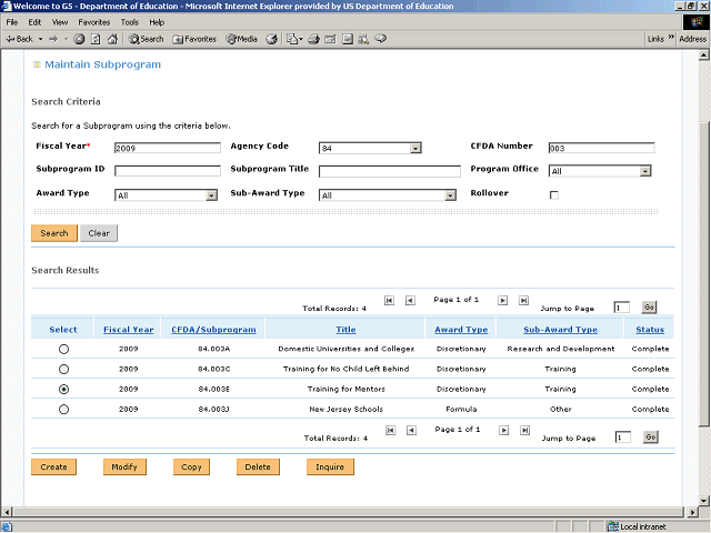 Screen image of this step