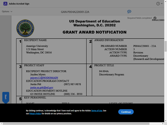 Screen image of this step
