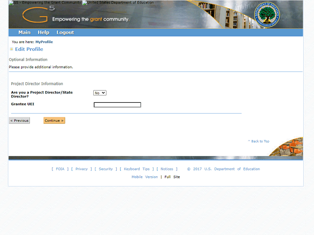 Screen image of this step