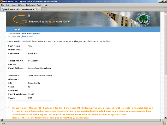 Screen image of this step