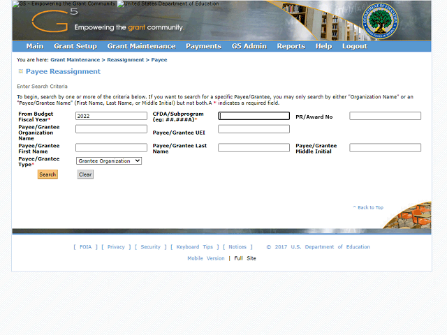 Screen image of this step