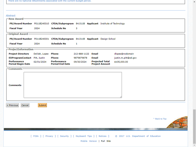 Screen image of this step