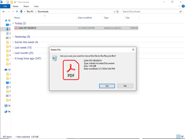 Screen image of this step