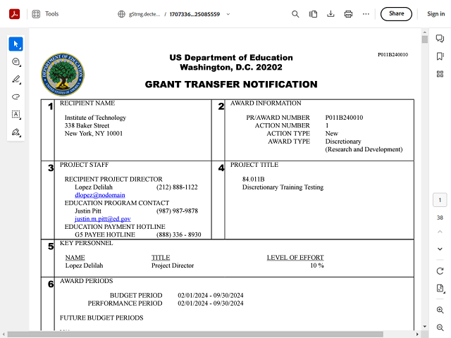 Screen image of this step
