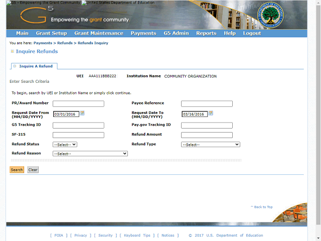 Screen image of this step