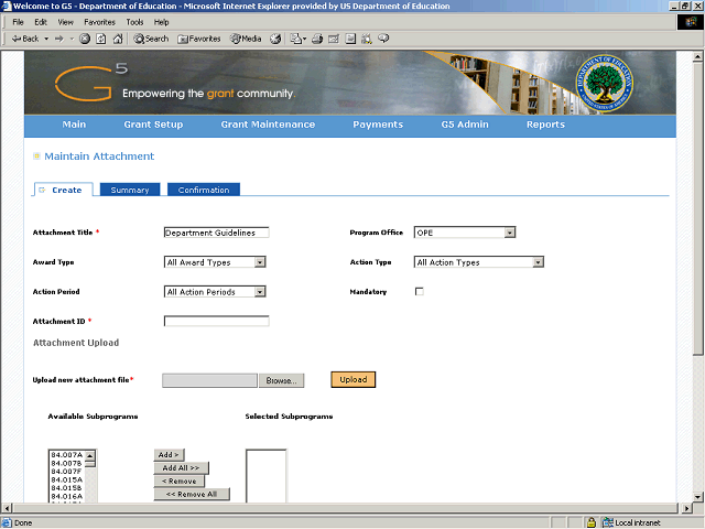 Screen image of this step