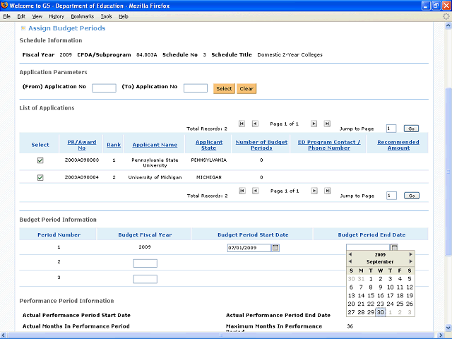 Screen image of this step