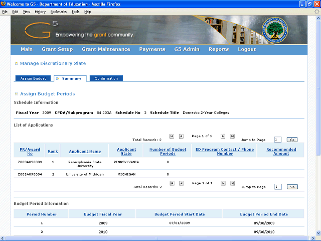 Screen image of this step