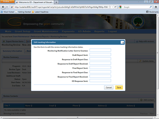 Screen image of this step