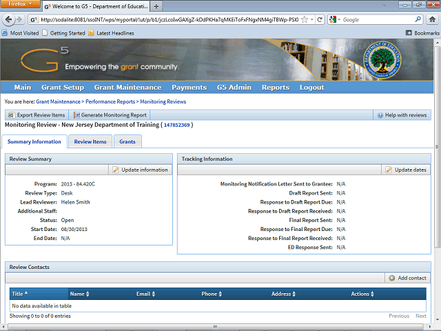 Screen image of this step