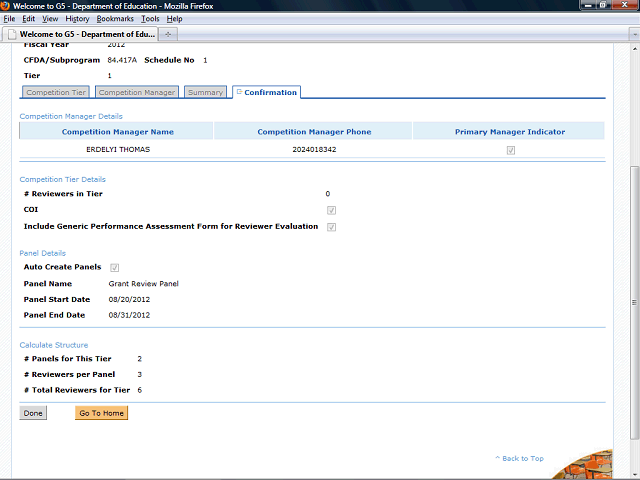 Screen image of this step