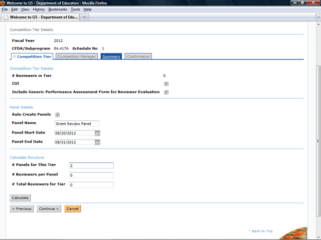 Screen image of this step