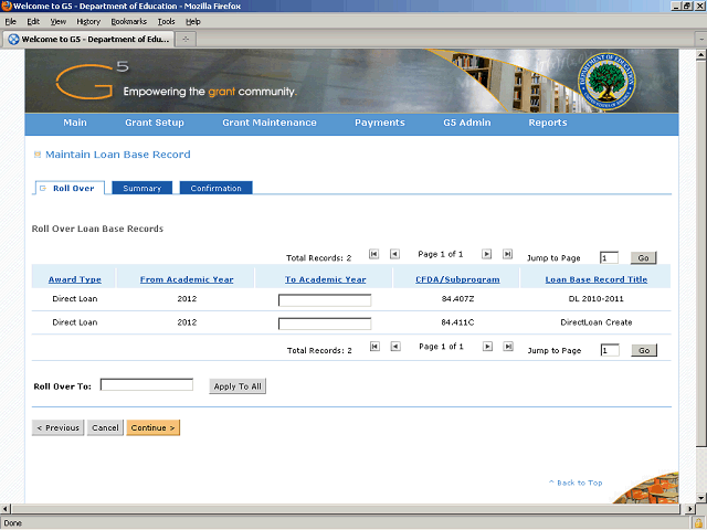 Screen image of this step
