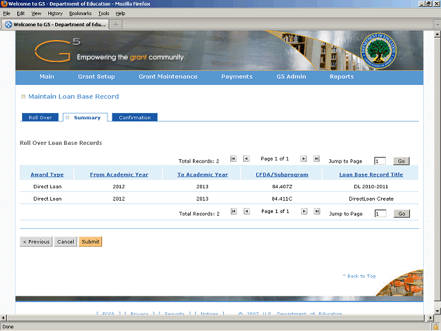 Screen image of this step