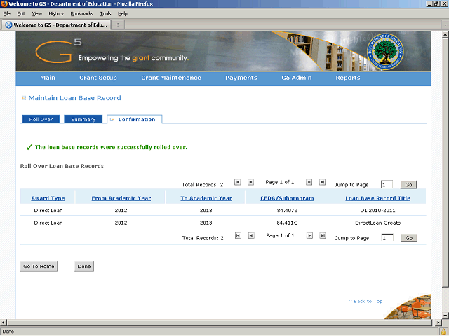 Screen image of this step