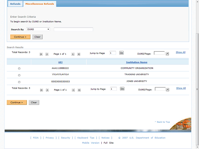 Screen image of this step