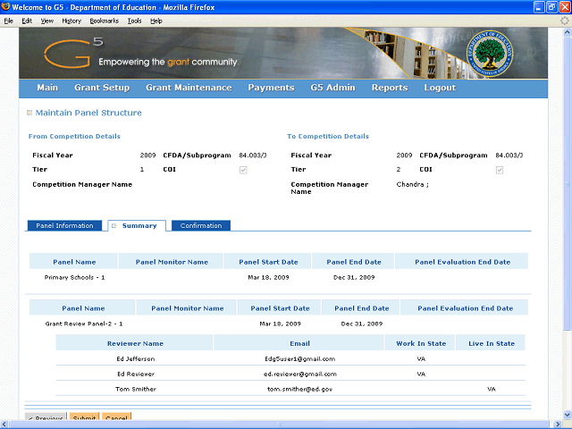 Screen image of this step