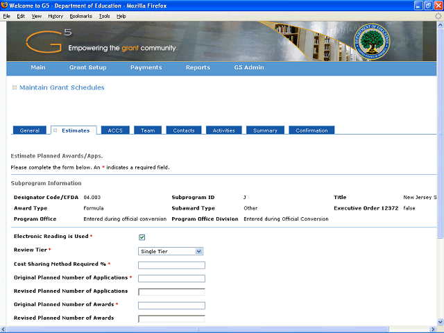 Screen image of this step