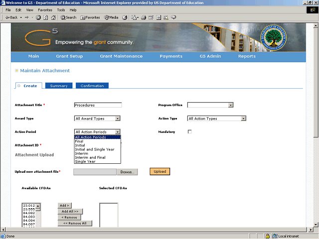 Screen image of this step