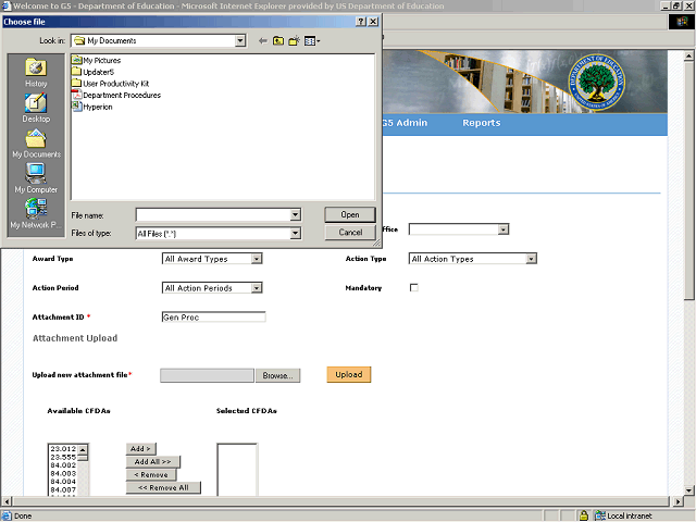 Screen image of this step