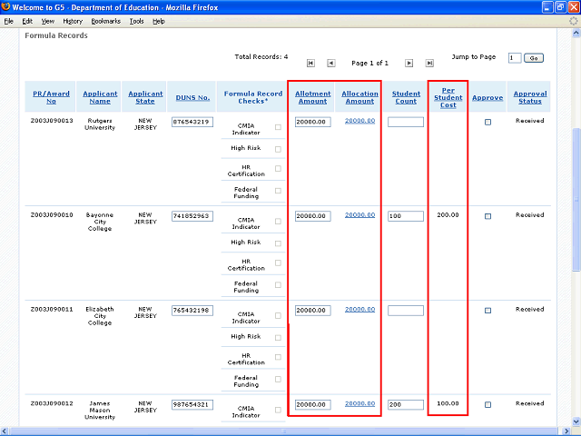 Screen image of this step