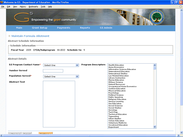 Screen image of this step