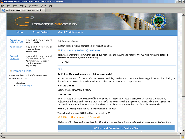 Screen image of this step