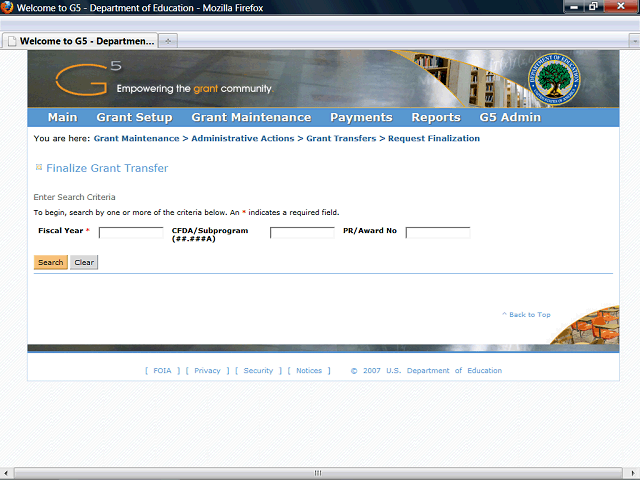 Screen image of this step