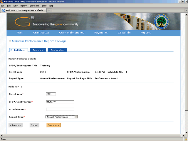 Screen image of this step