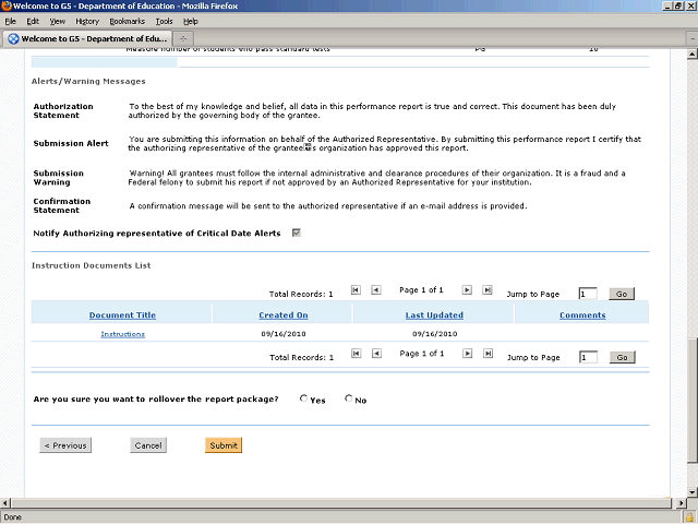 Screen image of this step