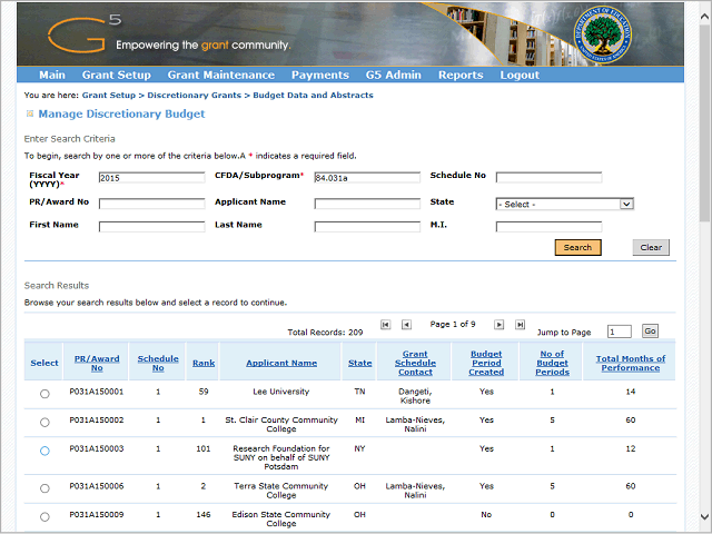 Screen image of this step
