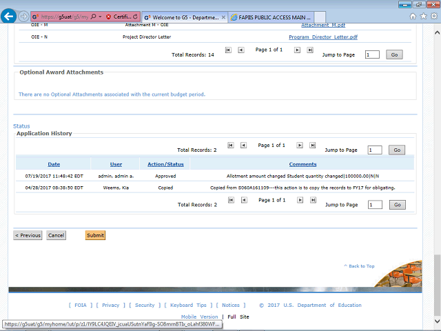 Screen image of this step