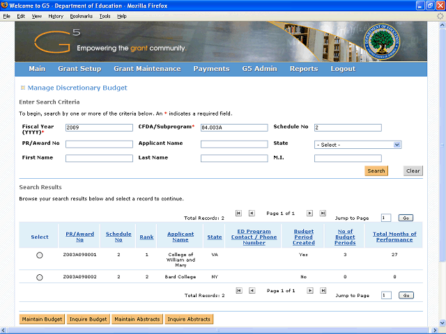 Screen image of this step