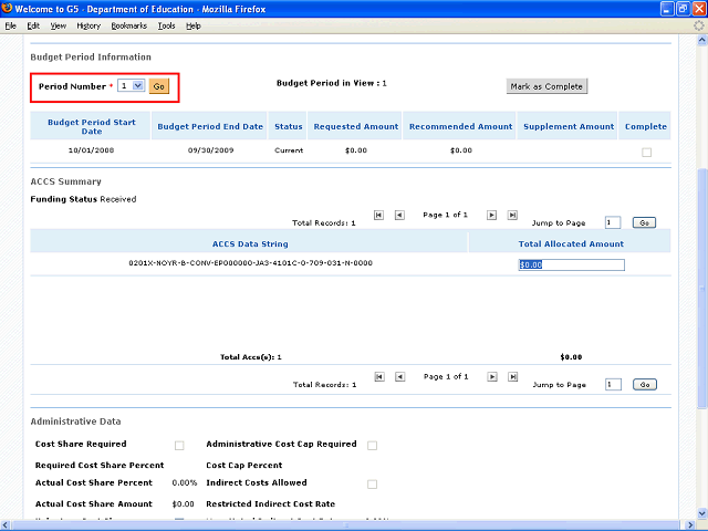 Screen image of this step