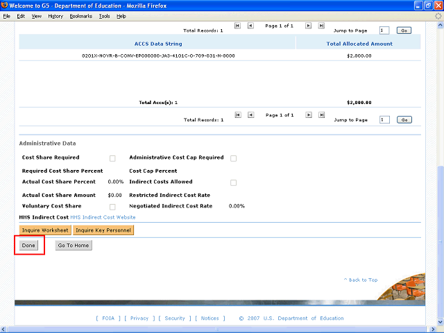 Screen image of this step