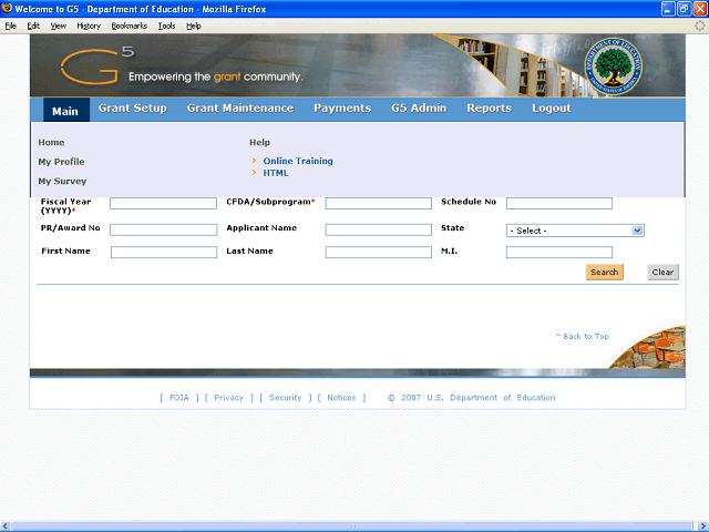 Screen image of this step