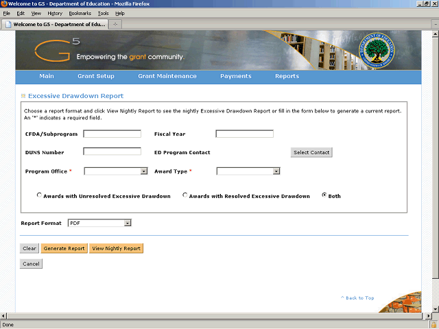 Screen image of this step