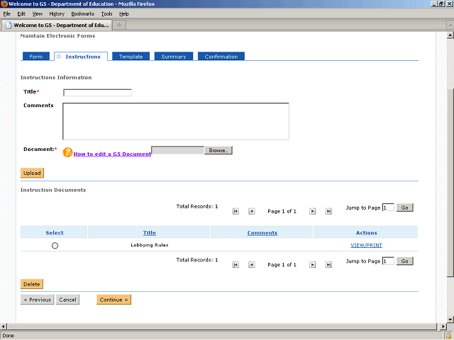 Screen image of this step