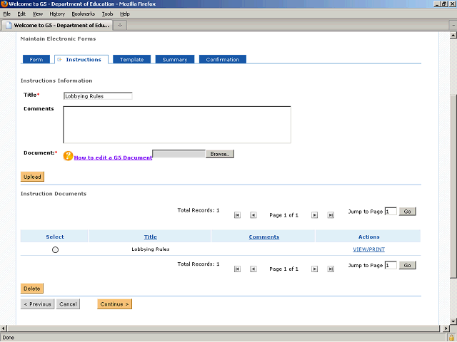Screen image of this step