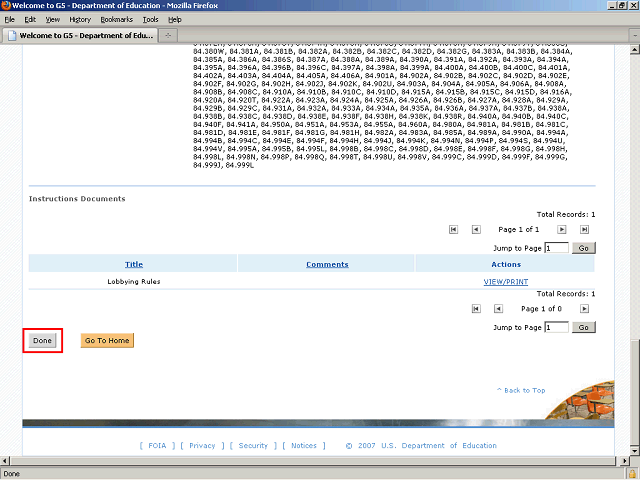 Screen image of this step