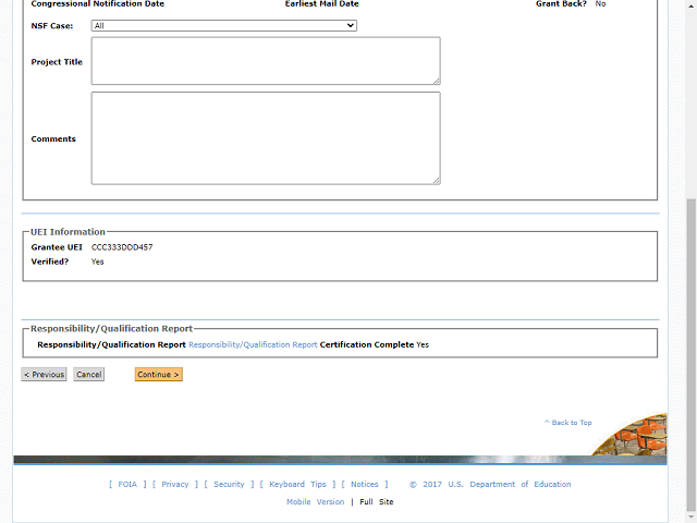 Screen image of this step