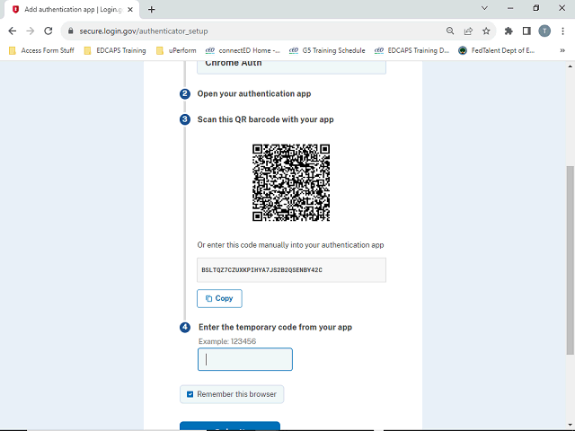 Screen image of this step