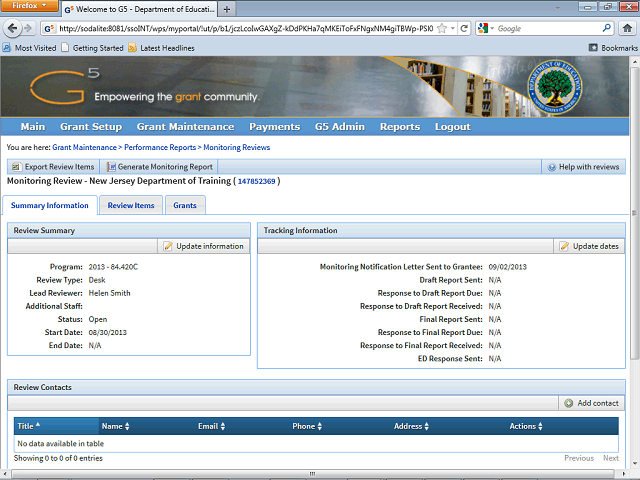 Screen image of this step