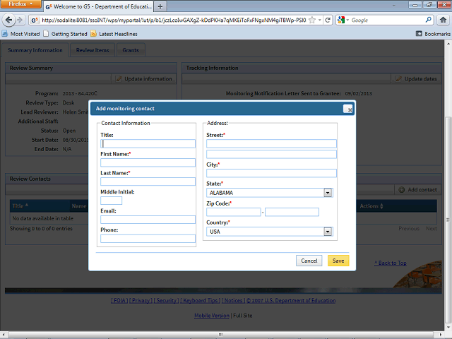 Screen image of this step
