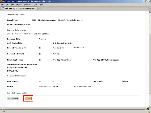 Screen image of this step