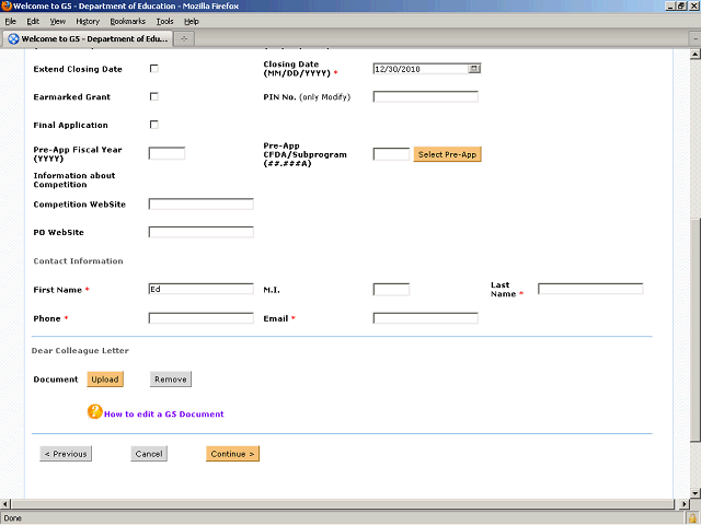Screen image of this step
