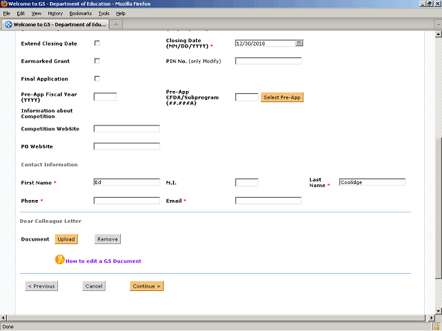 Screen image of this step