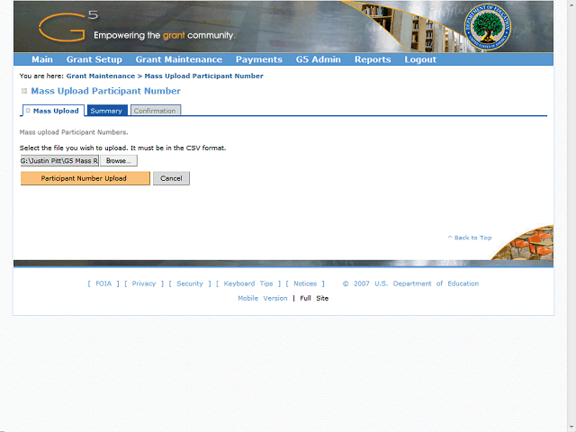 Screen image of this step